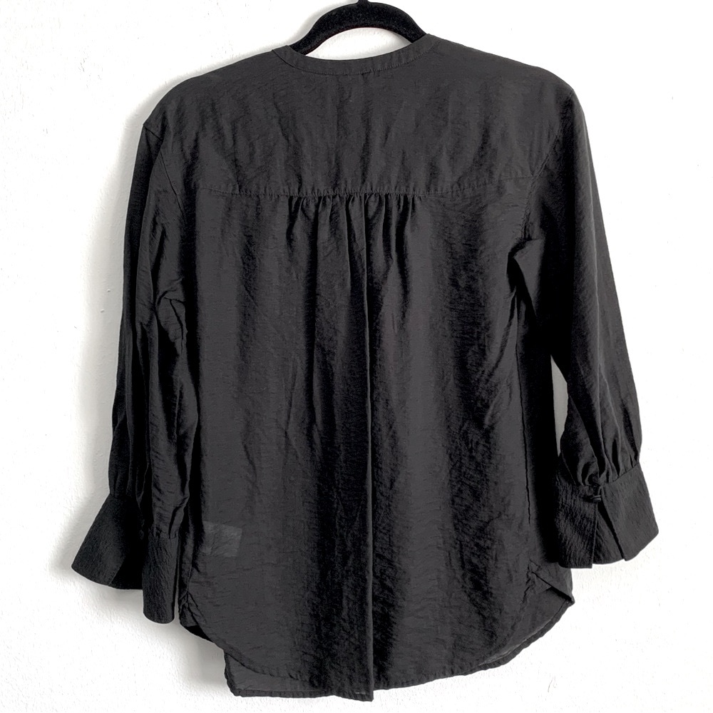 Express Partial Button-Up Lightweight Top - image 2